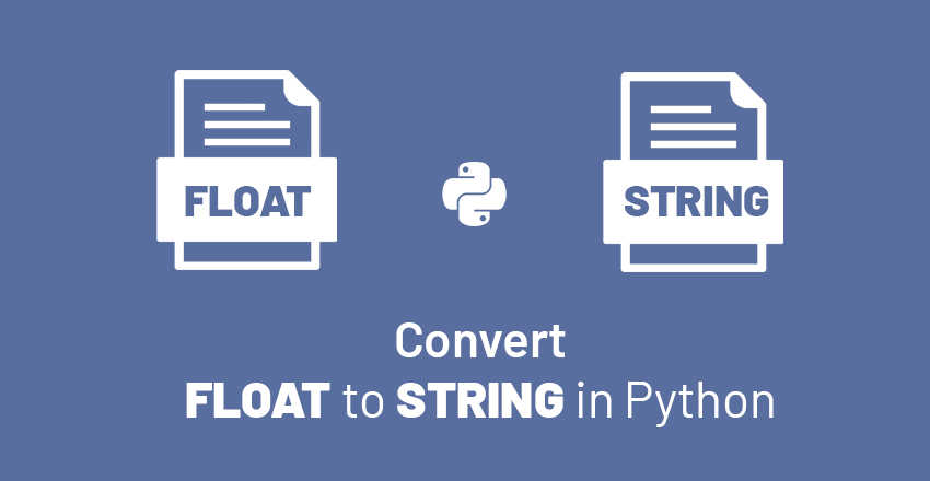 float to string in python