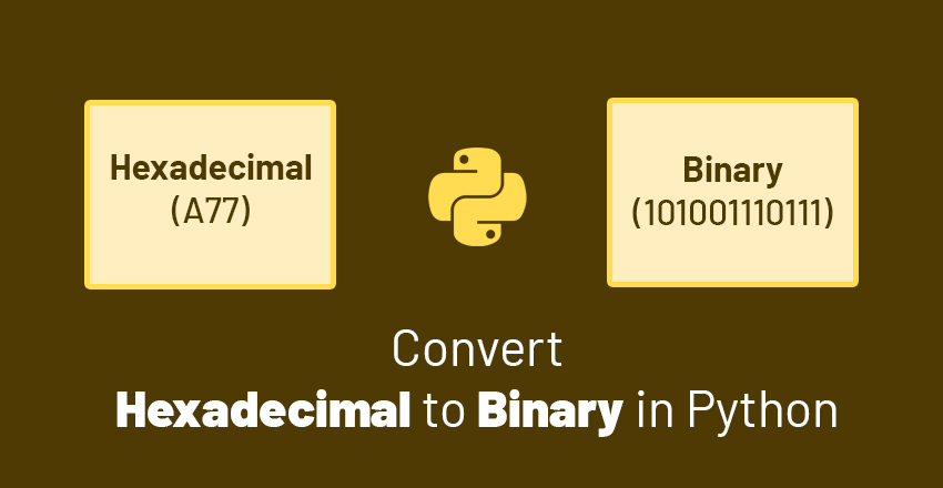 hexadecimal to binary in python