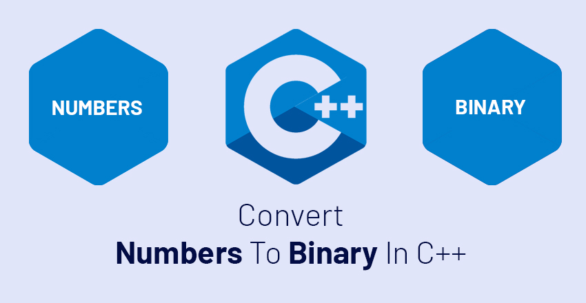 convert numbers to binary in c++
