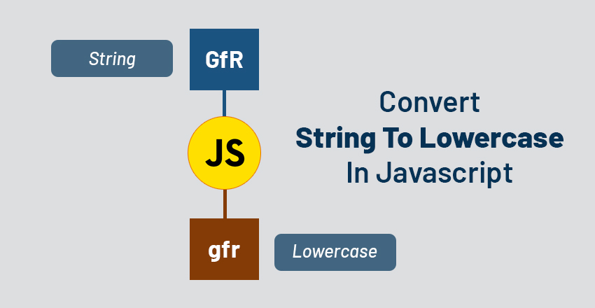lowercase string in javascript