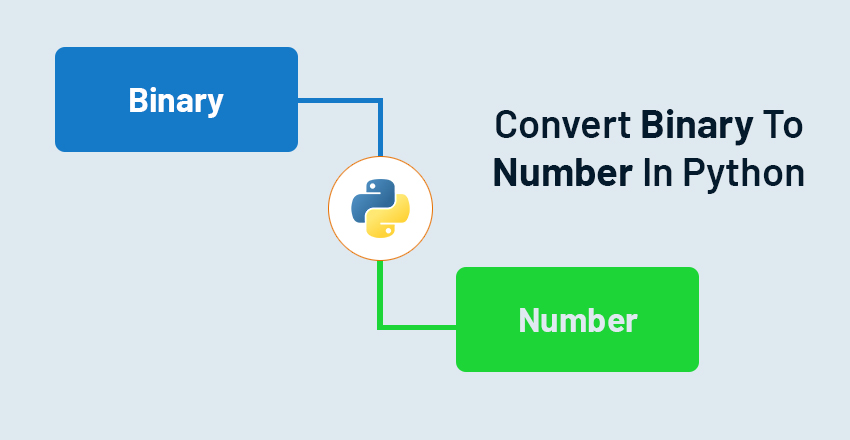 convert binary to number in python