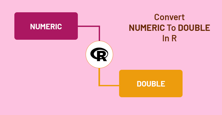 numeric to double in r
