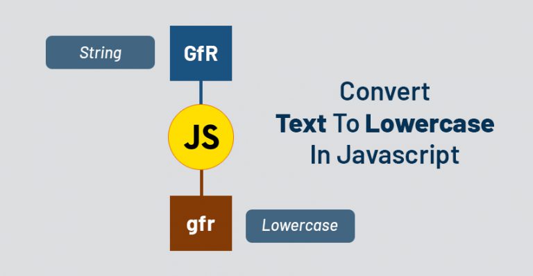 Convert Text To Lowercase Javascript