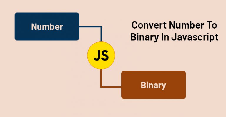 convert number to binary representation javascript