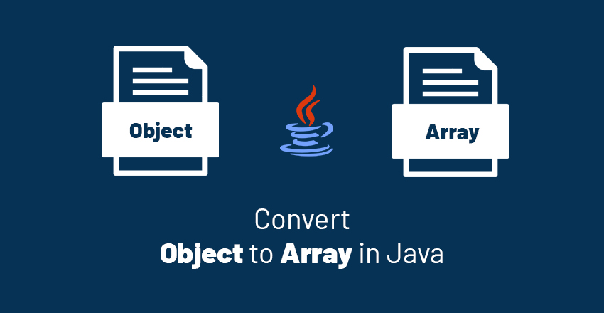 object to an array in java
